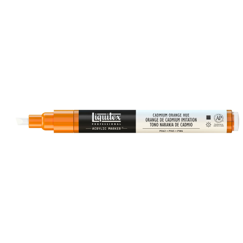 PENNARELLO ACRILICO PUNTA FINE A SCALPELLO 2-4 MM PAINT MARKER LIQUITEX