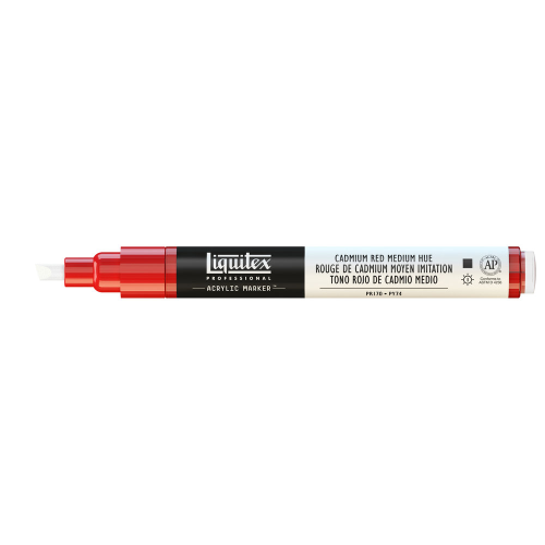 PENNARELLO ACRILICO PUNTA FINE A SCALPELLO 2-4 MM PAINT MARKER LIQUITEX