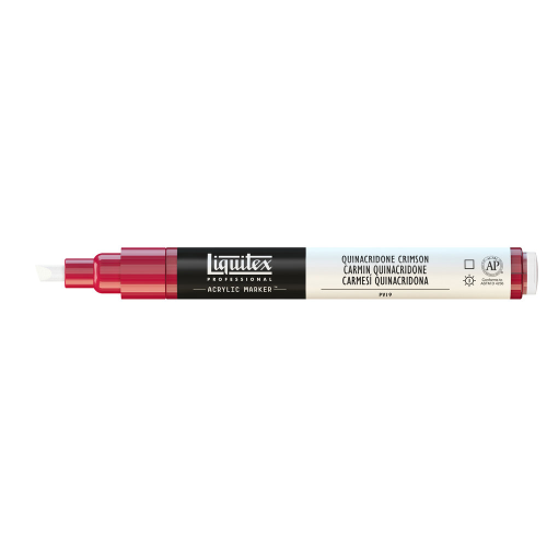 PENNARELLO ACRILICO PUNTA FINE A SCALPELLO 2-4 MM PAINT MARKER LIQUITEX