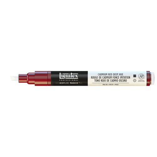 PENNARELLO ACRILICO PUNTA FINE A SCALPELLO 2-4 MM PAINT MARKER LIQUITEX