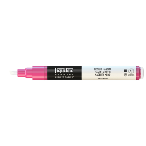 PENNARELLO ACRILICO PUNTA FINE A SCALPELLO 2-4 MM PAINT MARKER LIQUITEX