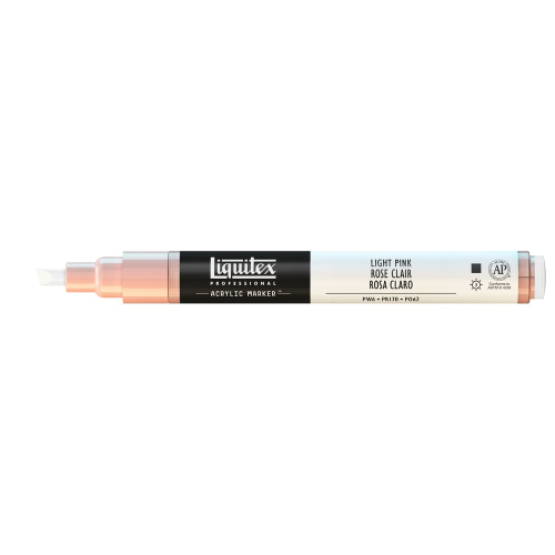PENNARELLO ACRILICO PUNTA FINE A SCALPELLO 2-4 MM PAINT MARKER LIQUITEX