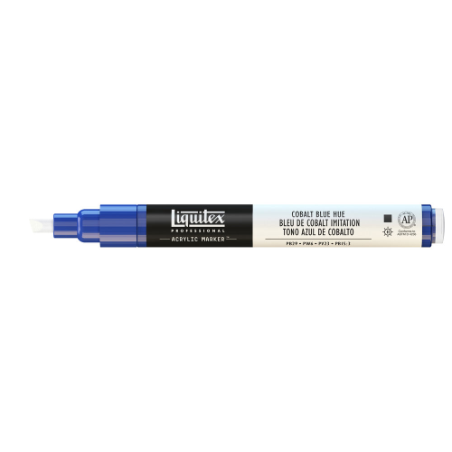 PENNARELLO ACRILICO PUNTA FINE A SCALPELLO 2-4 MM PAINT MARKER LIQUITEX