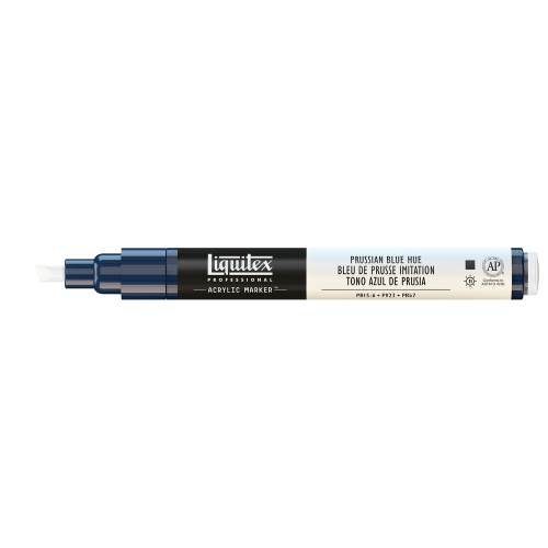 PENNARELLO ACRILICO PUNTA FINE A SCALPELLO 2-4 MM PAINT MARKER LIQUITEX
