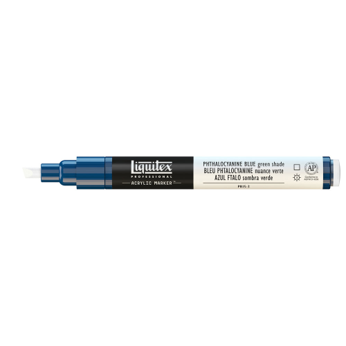 PENNARELLO ACRILICO PUNTA FINE A SCALPELLO 2-4 MM PAINT MARKER LIQUITEX