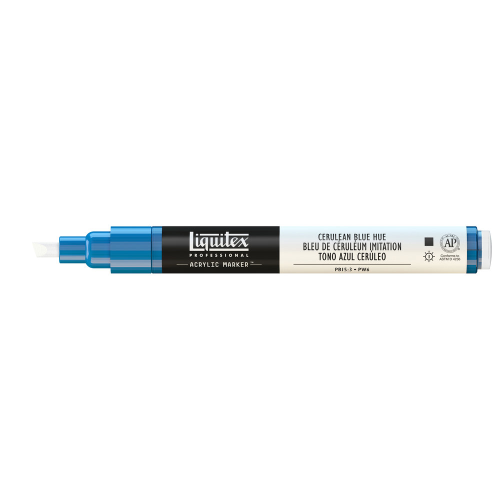 PENNARELLO ACRILICO PUNTA FINE A SCALPELLO 2-4 MM PAINT MARKER LIQUITEX