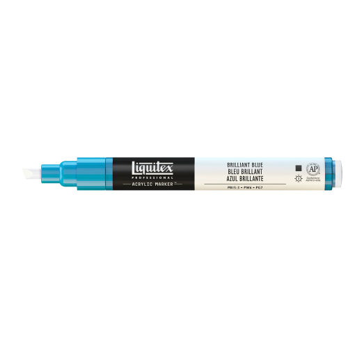 PENNARELLO ACRILICO PUNTA FINE A SCALPELLO 2-4 MM PAINT MARKER LIQUITEX