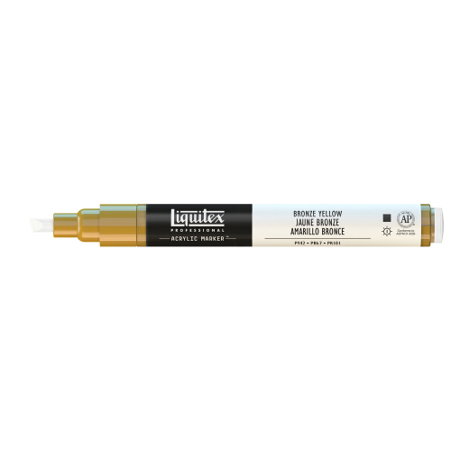 PENNARELLO ACRILICO PUNTA FINE A SCALPELLO 2-4 MM PAINT MARKER LIQUITEX
