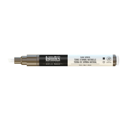 PENNARELLO ACRILICO PUNTA FINE A SCALPELLO 2-4 MM PAINT MARKER LIQUITEX