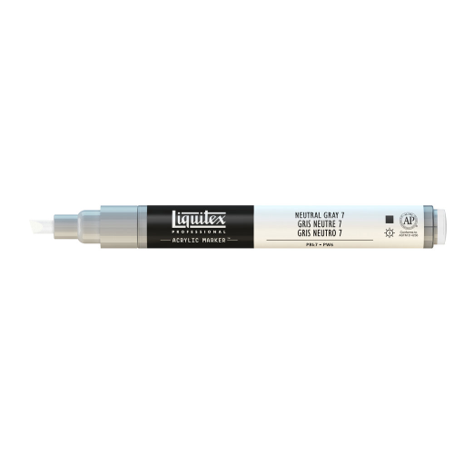 PENNARELLO ACRILICO PUNTA FINE A SCALPELLO 2-4 MM PAINT MARKER LIQUITEX