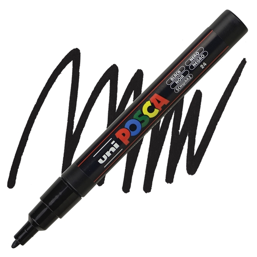 PENNARELLO CON INCHIOSTRO AD ACQUA PUNTA FINE 0.9 - 1.3 MM UNIPOSCA 