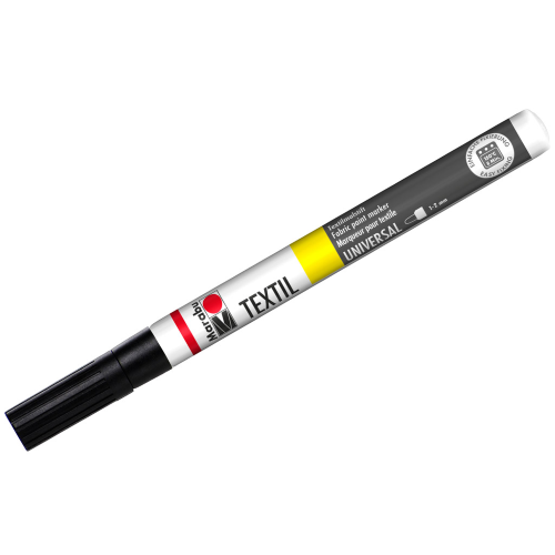 PENNARELLO TEXTILE PAINTER TRATTO 1-2 MM NERO MARABÙ