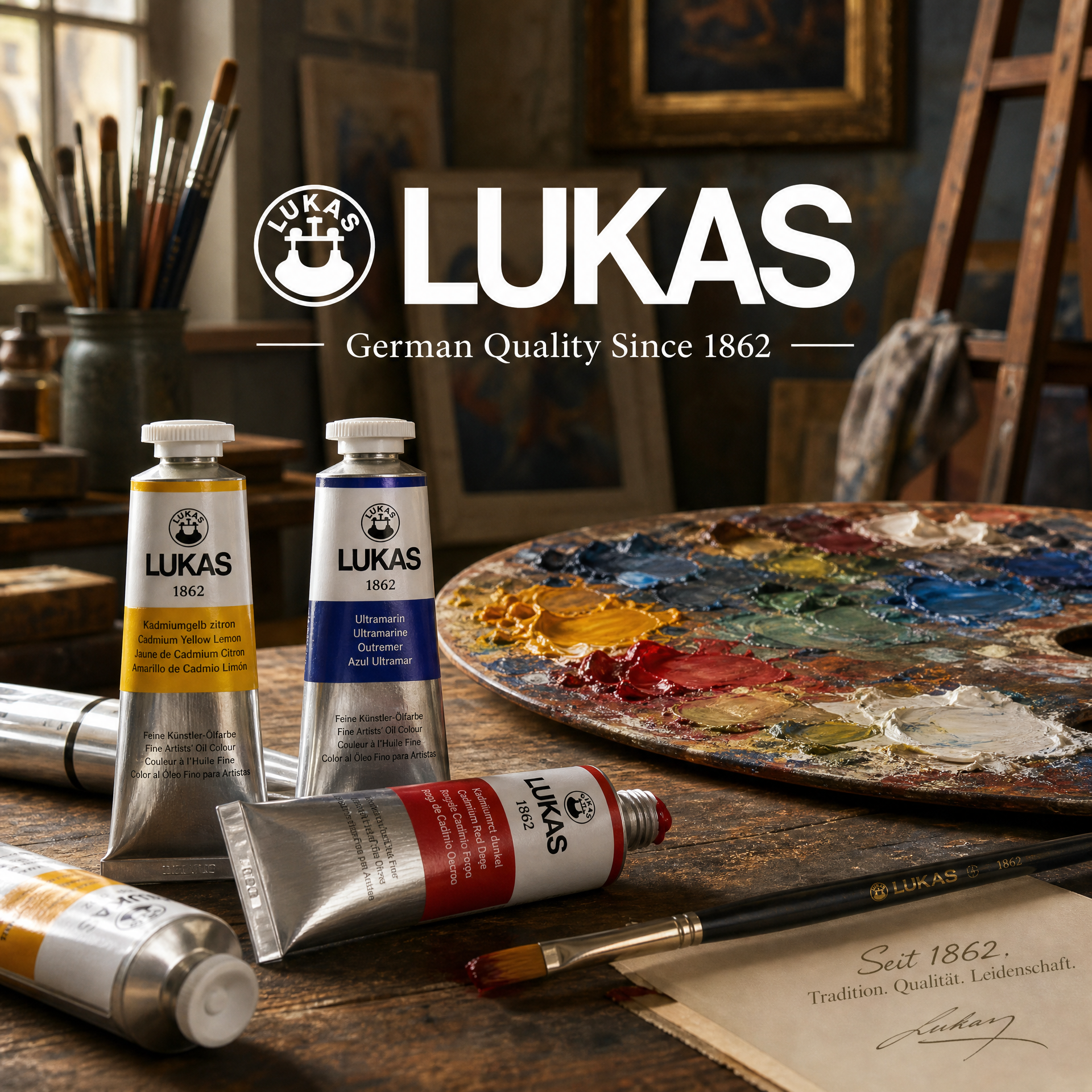 Lukas Colori a olio per Belle Arti