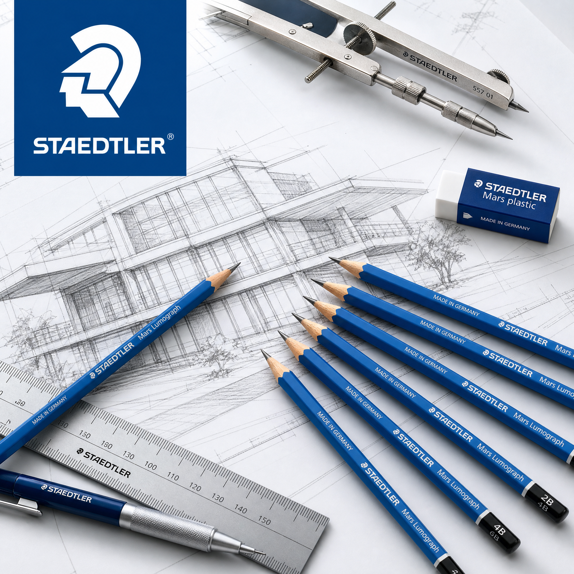 Staedtler Matite, Fineliner e Fimo per Disegno Tecnico e Artistico