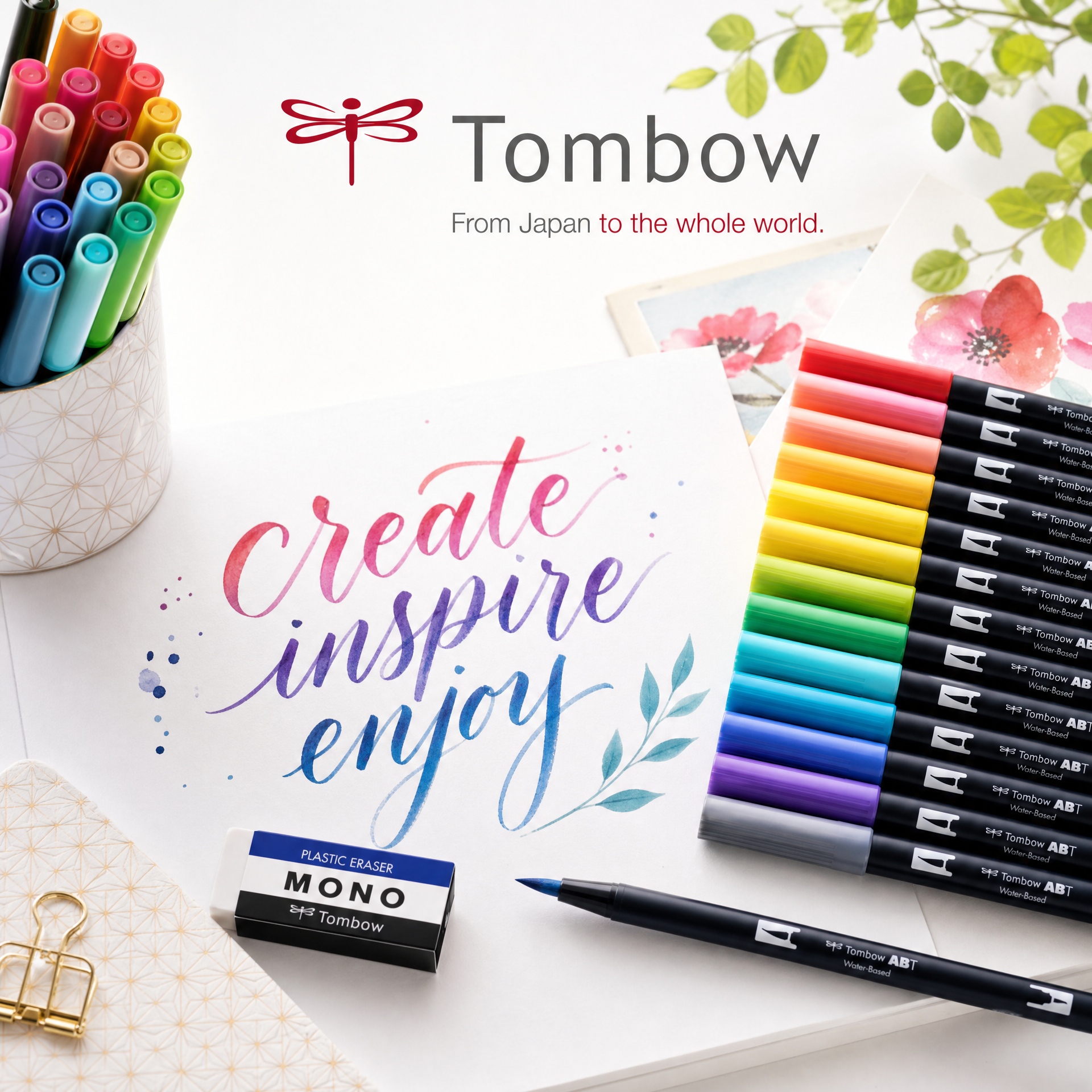 Tombow Penne e Matite per Lettering e Disegno: Dual Brush Pen e Mono